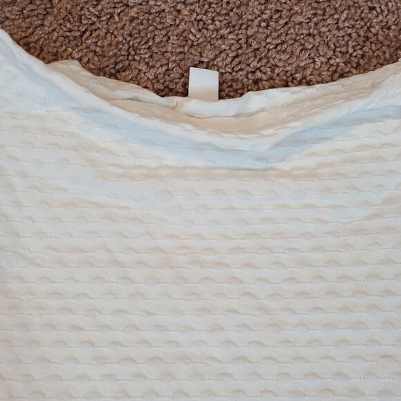 BP Blue Ivory off shoulder crop top - Picture 2 of 4